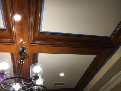 Faux Bois Beams Detail